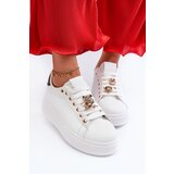 Boto Women's platform sneakers with white embellishments Herbisa | shoptok.hr