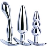 Nmc Hardware Gear 3in1 Metal Butt Plug Set III | shoptok.hr