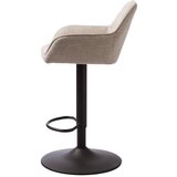 Unique Furniture Bež barska stolica podesive visine Nolan – | shoptok.hr