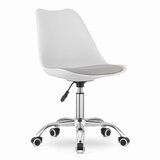  Stolica ALBA na okretanje – bijelo-siva | shoptok.hr