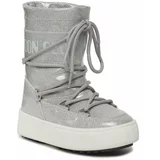 Moon Boot Škornji za sneg Jtrack Tube Glitter 34301000001 Silver 001