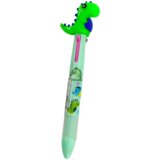  Multicolored Pen With Slider 3 Colors Dinosaur | shoptok.hr