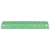  Staklenik s čeličnim okvirom zeleni 36 m² 12 x 3 x 2 m | shoptok.hr