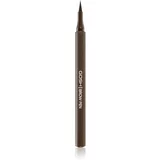 Gosh Brow Pen tekoče črtalo za obrvi odtenek Dark Brown 1,1 ml