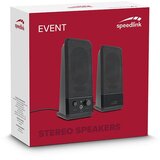Speedlink EVENT Stereo zvučnik, crna | shoptok.hr