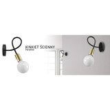 Toolight Zidna svjetiljka Metalna Loft PARADISE Gold APP516-1W | shoptok.hr