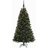  Umjetno božićno drvce s kuglicama 210 cm 300 LED lampica | shoptok.hr