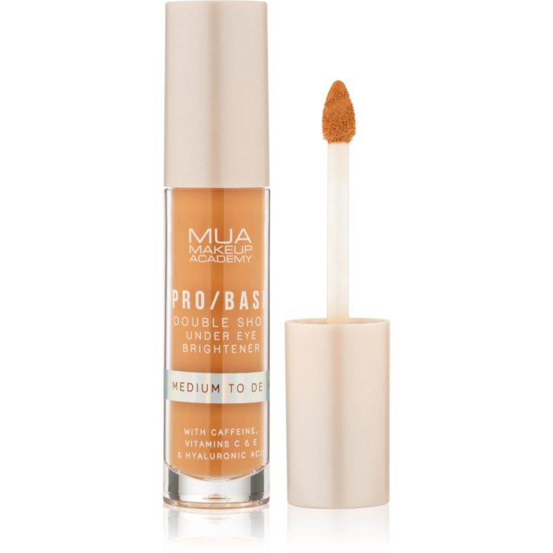 PRO/BASE Double Shot osvetljevalec za oči s kofeinom odtenek Medium to Deep 5 ml
