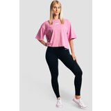 GymBeam ženska majica girls club boxy pink 111844 | ePonuda.com