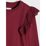 Sinsay Pamučna majica s ukrasnom čipkom | shoptok.hr