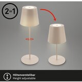 BRILONER 7508011 - LED prigušiva punjiva stona lampa LED/2,5W/5V IP44 bež | Eponuda.com