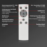  brilo - led rgbw prigušiva plafonska lampa frame LED/18W/230V 2700-6500K+ sa daljinskim upravljačem | Eponuda.com
