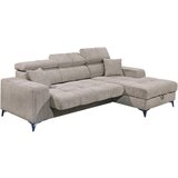 MID.YOU KOTNA SEDEŽNA GARNITURA, šenilja sivorjava | Shoptok.si