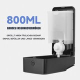 AIKE Stenski Podajalnik Mila 800 ml za Kopalnico | Shoptok.si