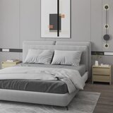  Noćni ormarići 2 kom boja hrasta sonome 45x34,5x44,5 cm drveni | shoptok.hr