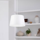  Visilica na sajli AIDA 1xE27/60W/230V, prečnik 25 cm, hrast/bela | Eponuda.com