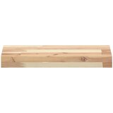  Plutajuće police 2 kom 60x20x4 cm Neobrađeno puno drvo akacije | Shoptok.si