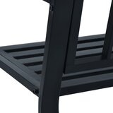  Vrtna klupa 125 cm crna čelična | shoptok.hr