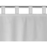  Curtain MILANA color mustard style classic 10cm tab tops chenille 220x175 HOMEDE | shoptok.hr
