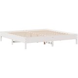 s regalom z knjige bez madraca bijeli 180x200cm borovina | shoptok.hr