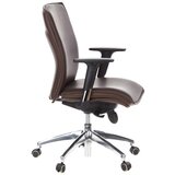 MID.YOU Vrtljiv Stol Murano 10, Rjava | Shoptok.si