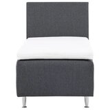 Venture Home krevet Mesa 200 &amp;times; 66 &amp;times; 90 cm, tamnosiva Slike