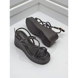 Resti Women's Wedge Sandals Skyline Straps | Shoptok.si