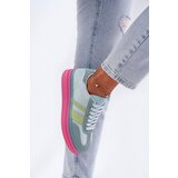 Boto Low Platform Sneakers Blue Ovivene | Shoptok.si