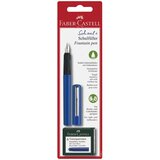 Faber-Castell Nalivno pero Faber-Castell, modro + 6 črnilnih vložkov GRATIS Cene