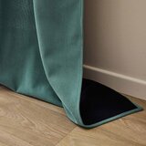 Douceur d intérieur Zelena izolacijska zavesa iz rebrastega žameta 140x260 cm Madison – | Shoptok.si