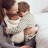 Besafe ergonomska nosilka newborn haven anthracite forest | Shoptok.si