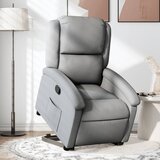 Maison Chic Naslanjač - Relax naslanjač s funkcijo vstajanja svetlo sivo blago, (22042214) | Shoptok.si