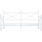  Krevet na rasklapanje bez madraca bijeli 107x203 cm čelik | shoptok.hr