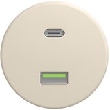  Reblig - Retro USB utičnica A+C bez okvira bež | Eponuda.com