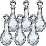 KADAX Kristalna karafa za viski, steklenica za alkohol 0,8 l s pluto, 6 kosov, (5000351667) Slike