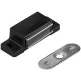 WALTECO Magnetski zatvarač (Jačina lijepljenja: 4 kg, Crna, D x Š x V: 48 x 15,5 x 13 mm) | shoptok.hr
