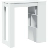 vidaXL Barski stol s stalcima bijeli 102x50x103,5 cm konstruirano drvo | shoptok.hr
