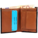  Moška denarnica Excellanc Mini Črno-Rjava Cene