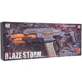  Puška za igru Bullet sa 20 spužvastih + 20 vakumskih metaka - siva | Shoptok.si