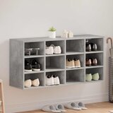  Ormar za cipele Beton siva 103 x 30 x 51 cm Konstruirano drvo | Eponuda.com