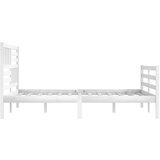  Za krevet od masivnog drva bijeli 200 x 200 cm | shoptok.hr