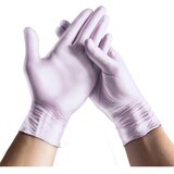 Espeon Nitril Sparkle Pearlescent Violet nitrilne rukavice bez pudera veličina S 2x50 kom | shoptok.hr