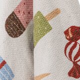 Bloomingville Mini Bela otroška odeja 130x160 cm Sweets – | Shoptok.si