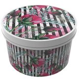 QUTU Kutija za odlaganje okrugla 1,5l Flower line Cijene