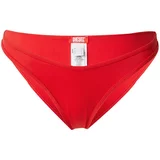 Diesel Bikini hlačke 'BFPN-PUNCHY-X' rdeča / bela