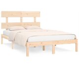  The Living Store Posteljni okvir iz trdne borovine 180x200 cm - Posteljni Okvir, (21499419) | Shoptok.si