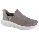 Skechers muške patike bobs b flex slip ins, sive Cene