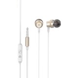 Golf žičane slušalice 3.5mm, M26, Zlatne