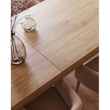 Kave Home Raztegljiva jedilna miza z dodatno ploščo v hrastovem dekorju 100x200 cm Briva – | Shoptok.si