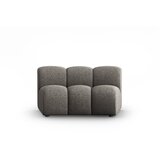 Micadoni Home temno siv modul za sedežno garnituro (sredinski modul) lupine Cene